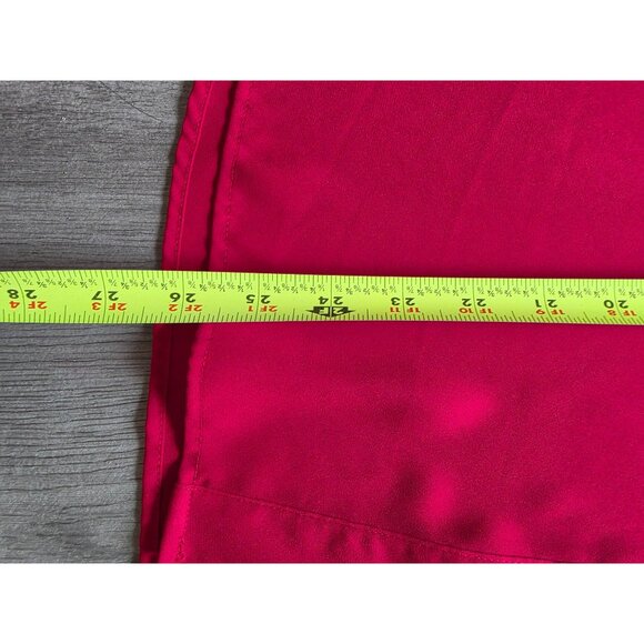 Valerie Stevens Womens Red Lace Button-Down Blouse S - Picture 6 of 7